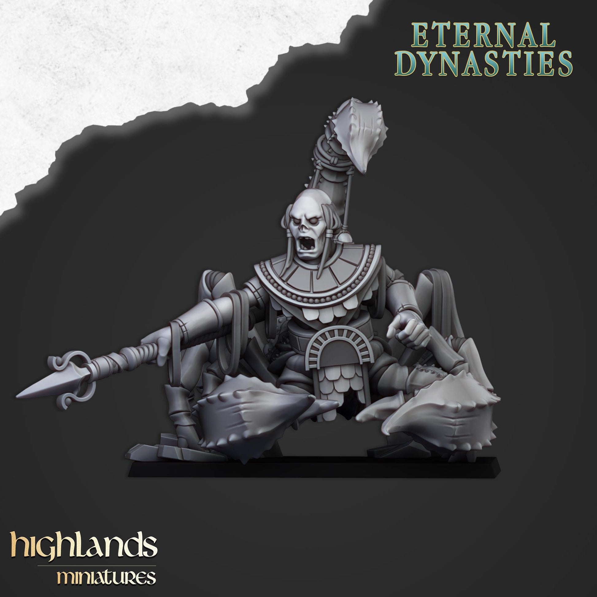 Eternal Scorpion Highland Miniatures Undead Hero Various Scales (US tariffs are pre-paid by us)