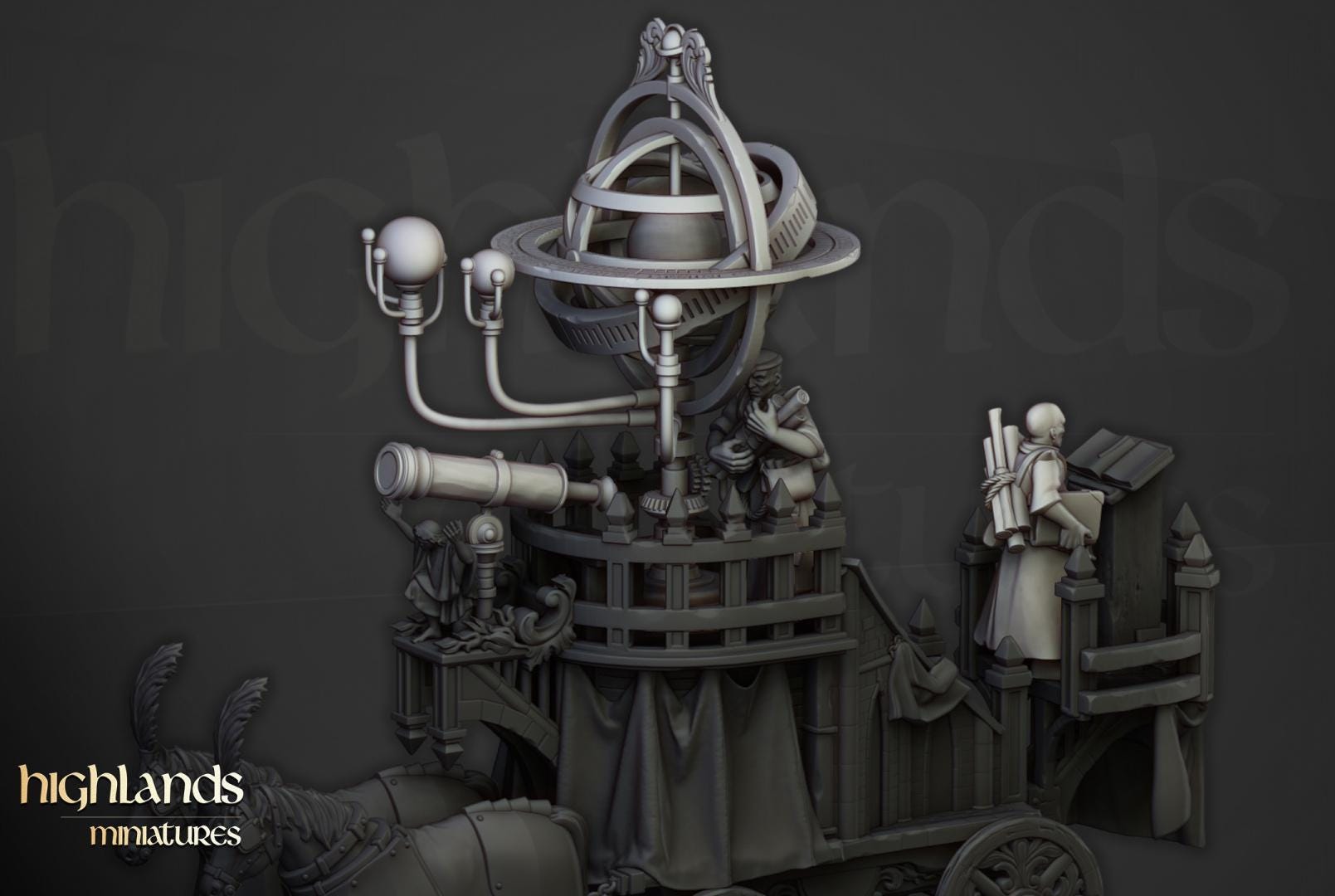Cosmological Engine Highland Miniatures Various Scales (US tariffs are pre-paid by us)