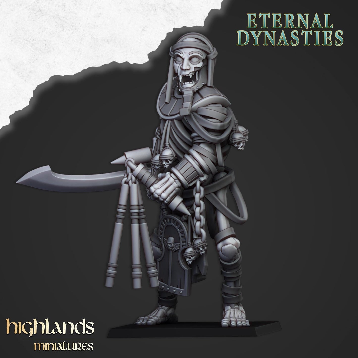 Eternal Skeletal Colossi Highland Miniatures Undead Monster Various Scales (US tariffs are pre-paid by us)