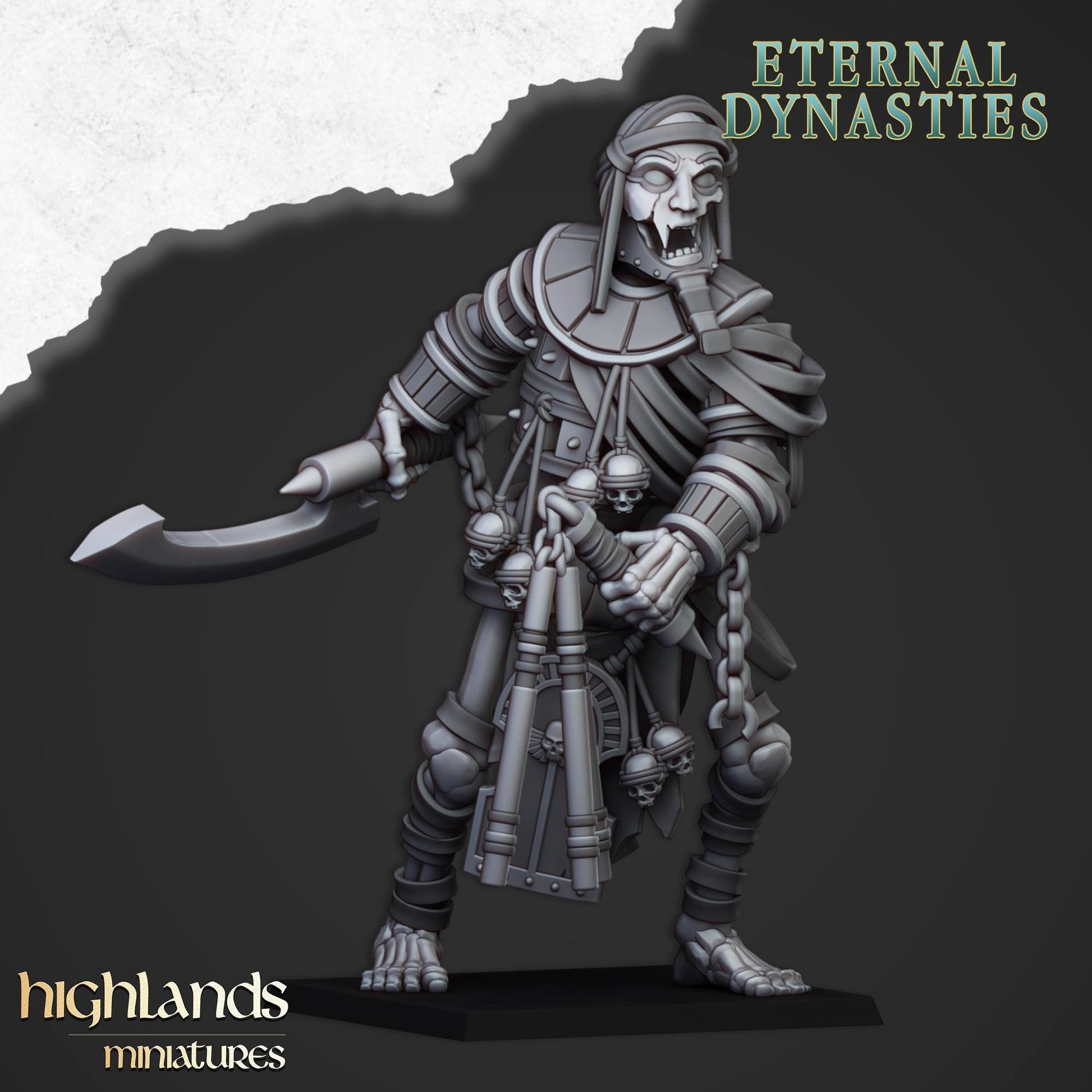 Eternal Skeletal Colossi Highland Miniatures Undead Monster Various Scales (US tariffs are pre-paid by us)