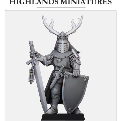Dismounted Gallia Duke 2 variants Highland Miniatures Hero Various Scales (US tariffs are pre-paid by us)