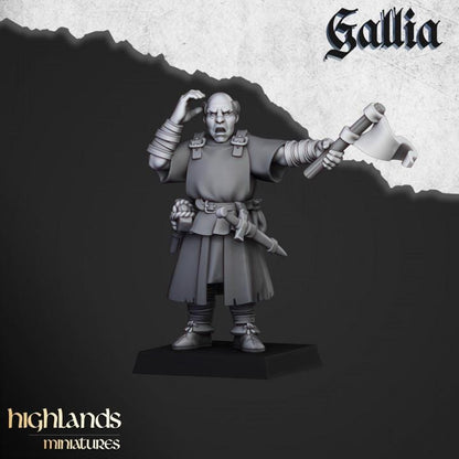 Gallia Trebuchet with Crew Highland Miniatures Various Scales (US tariffs are pre-paid by us)