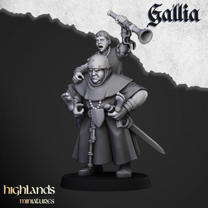 Robin Hood and the Sherwood Archers 10 models Highland Miniatures Various Scales (US tariffs are pre-paid by us)