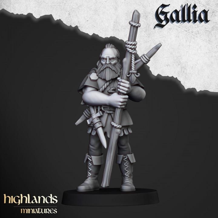Robin Hood and the Sherwood Archers 10 models Highland Miniatures Various Scales (US tariffs are pre-paid by us)