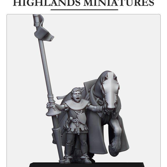 Squire Holding Horse Miniatures Gallia Various Scales (US tariffs are pre-paid by us)