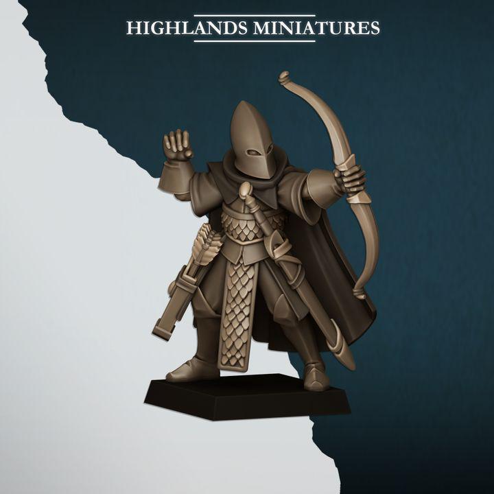 Aegean Elves Shadows 10 models Highland Miniatures Various Scales (US tariffs are pre-paid by us)