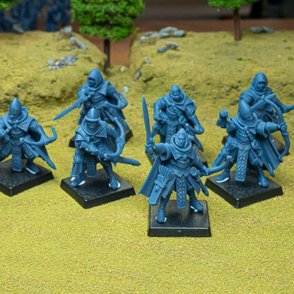 Aegean Elves Shadows 10 models Highland Miniatures Various Scales (US tariffs are pre-paid by us)