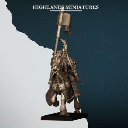 Aegean Elves Sea Hippeis with Command Group 10 models Highland Miniatures Cavalry various scales (US tariffs are pre-paid by us)