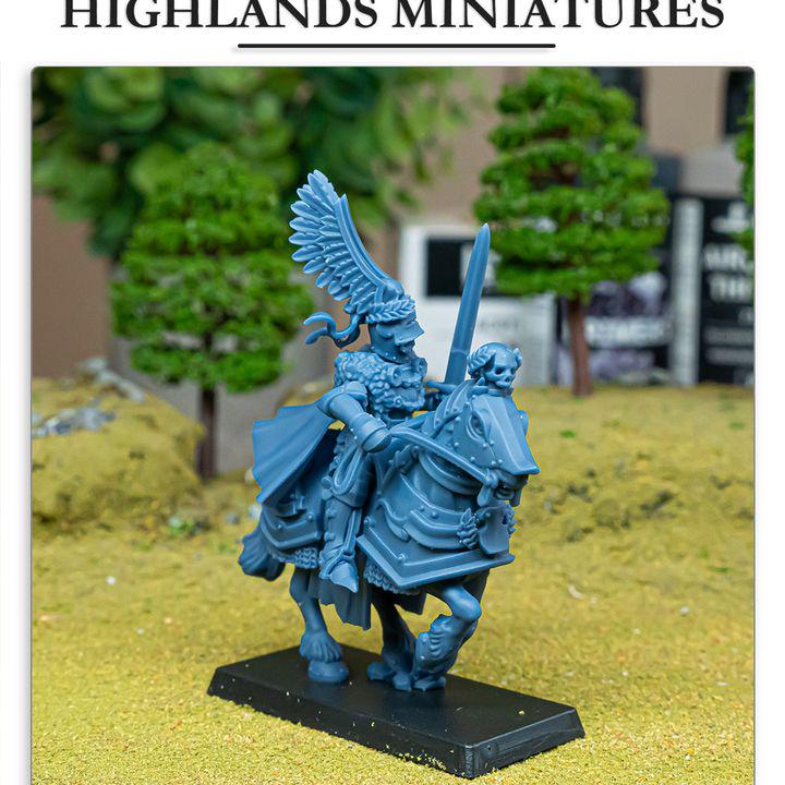 Sunland General on Horse Highland Miniatures Hero Various Scales (US tariffs are pre-paid by us)