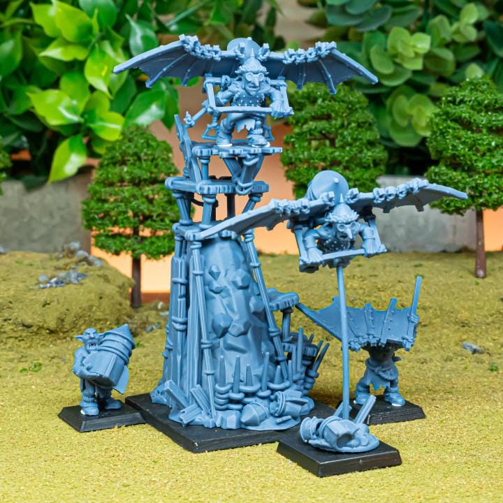 Flying Steppe Goblins Highland Miniatures Various Scales (US tariffs are pre-paid by us)