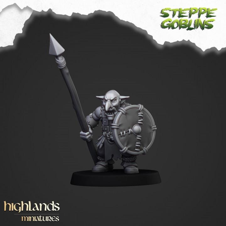 Steppe Goblins and Command Group 10 models Highland Miniatures Various Scales (US tariffs are pre-paid by us)