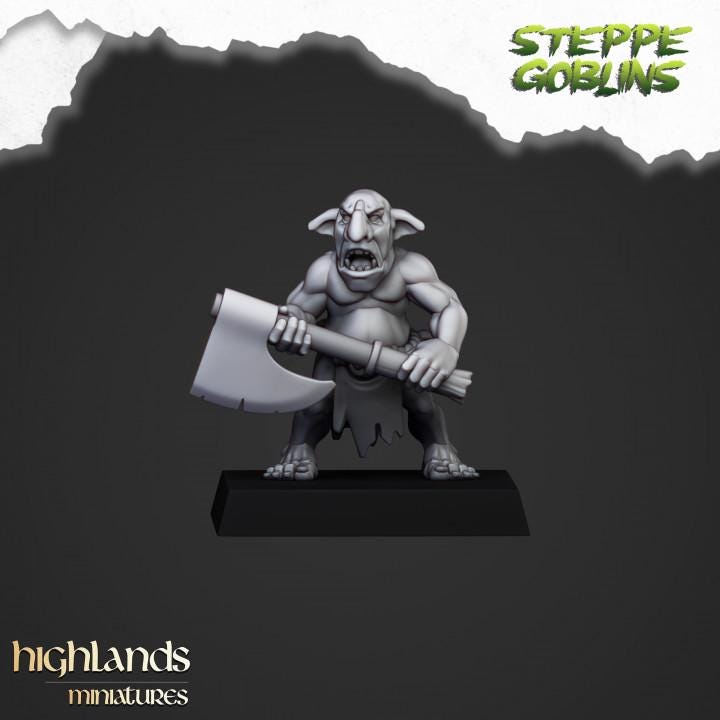 Steppe Goblors 10 models Highland Miniatures Goblins Various Scales (US tariffs are pre-paid by us)