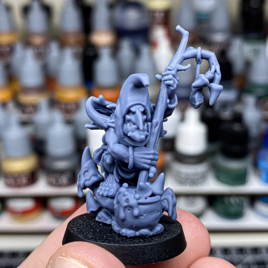 Swamp Goblin Shaman Hero Highland Miniatures Various Scales (US tariffs are pre-paid by us)