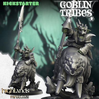 The Goblin Leader Highland Miniatures Hero Various Scales (US tariffs are pre-paid by us)