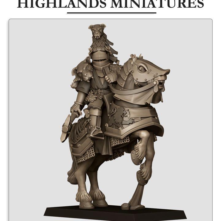 Sunland Fierce Claw Elector Highland Miniatures Mounted Hero Various Scales (US tariffs are pre-paid by us)