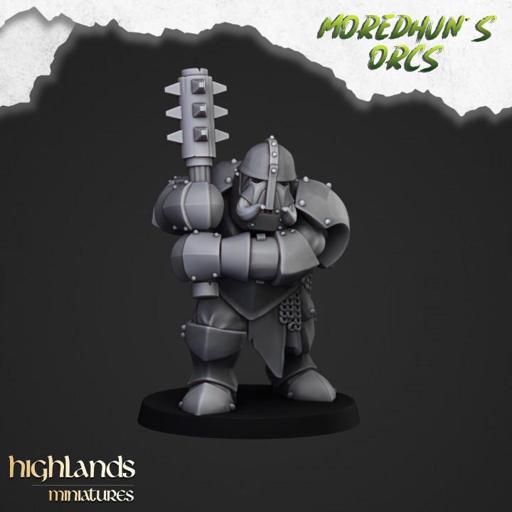 Armoured Orcs Infantry with Command 10 models Highland Miniatures Various Scales (US tariffs are pre-paid by us)