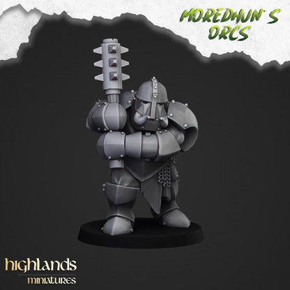 Armoured Orcs Infantry with Command 10 models Highland Miniatures Various Scales (US tariffs are pre-paid by us)