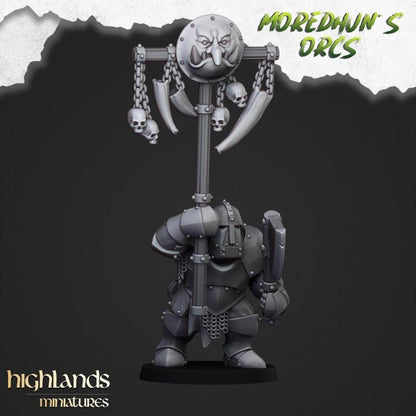Armoured Orcs Infantry with Command 10 models Highland Miniatures Various Scales (US tariffs are pre-paid by us)