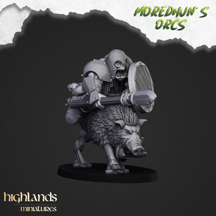 Mounted Orcs with Spears 10 models Highland Miniatures Various Scales (US tariffs are pre-paid by us)