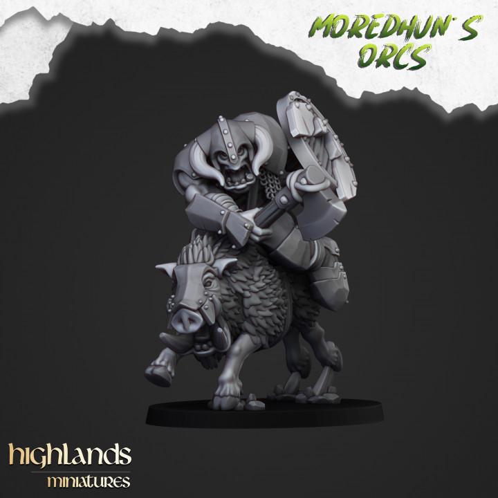 Mounted Orcs with Spears 10 models Highland Miniatures Various Scales (US tariffs are pre-paid by us)