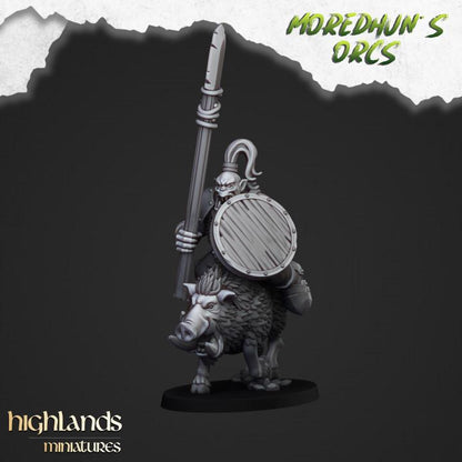 Mounted Orcs with Spears 10 models Highland Miniatures Various Scales (US tariffs are pre-paid by us)