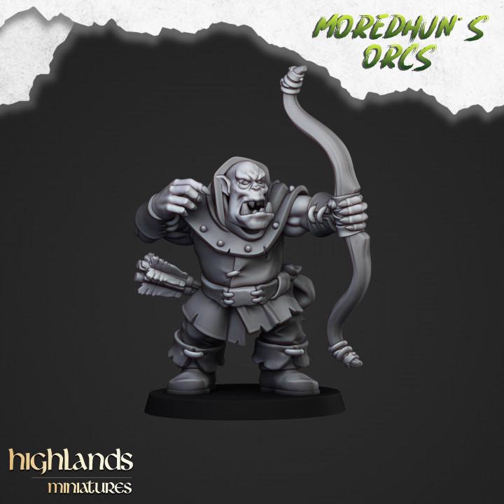 Cave Orcs with Command 10 models Highland Miniatures Various Scales (US tariffs are pre-paid by us)