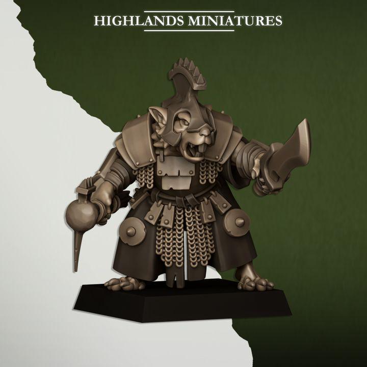 Sewer Vermin Lord Highland Miniatures Hero Various Scales (US tariffs are pre-paid by us)