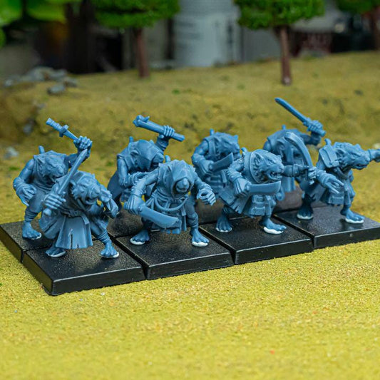 Sewer Vermin Thugs 10 models Highland Miniatures Various Scales (US tariffs are pre-paid by us)