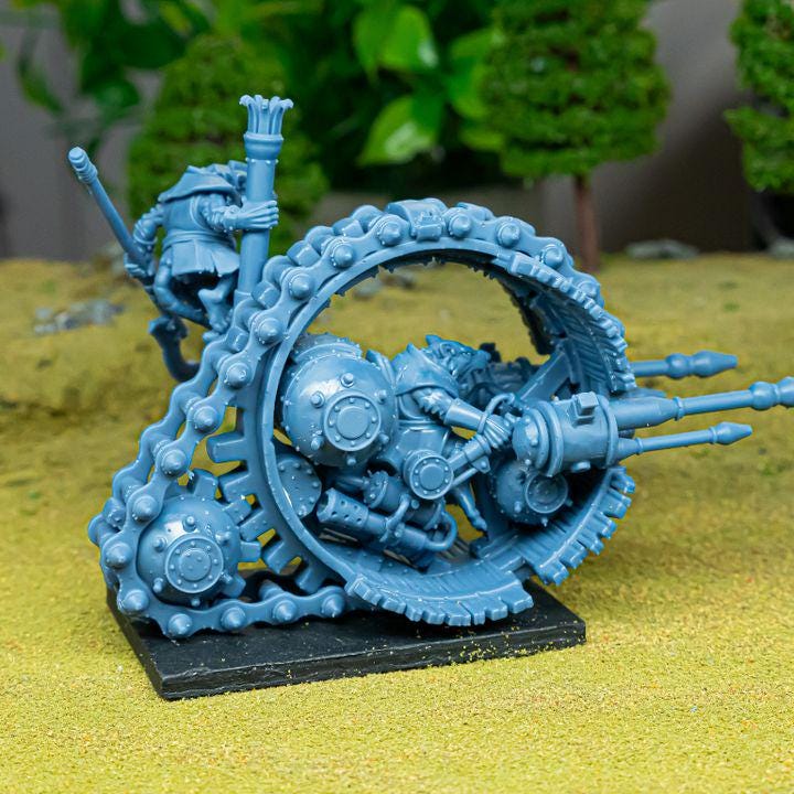Sewer Vermin Wheeled Engine Highland Miniatures Various Scales (US tariffs are pre-paid by us)