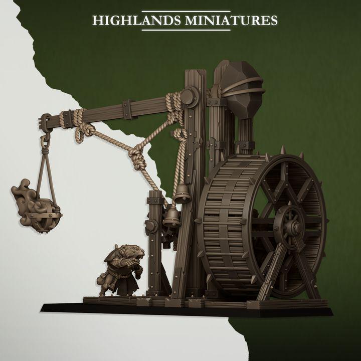 Sewer Vermin Censer Thrower Highland Miniatures Various Scales (US tariffs are pre-paid by us)