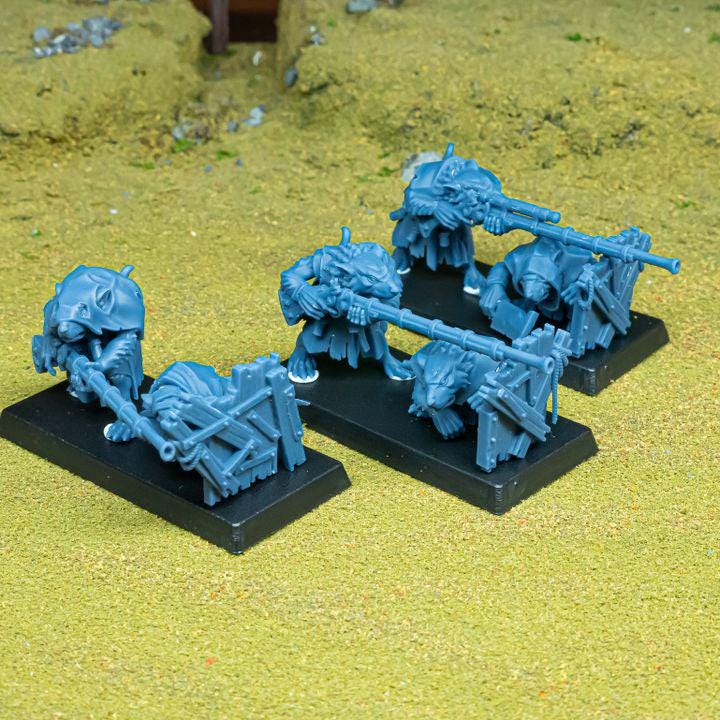 Sewer Vermin Shooters 3 Teams Highland Miniatures Various Scales (US tariffs are pre-paid by us)
