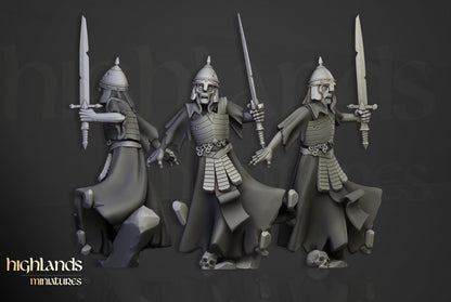 Wraiths Unit 10 models Highland Miniatures Transilvanya Undead Various Scales (US tariffs are pre-paid by us)