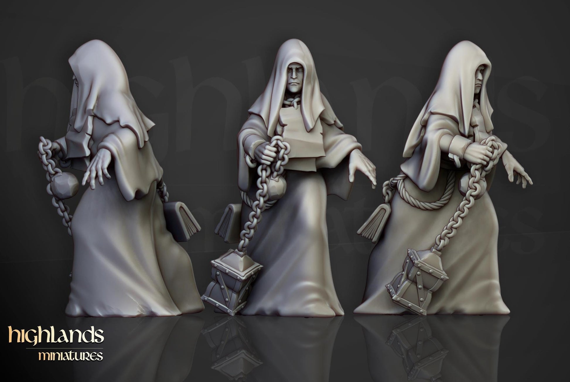 Zealots Unit 10 multipart models Highland Miniatures Various Scales (US tariffs are pre-paid by us)