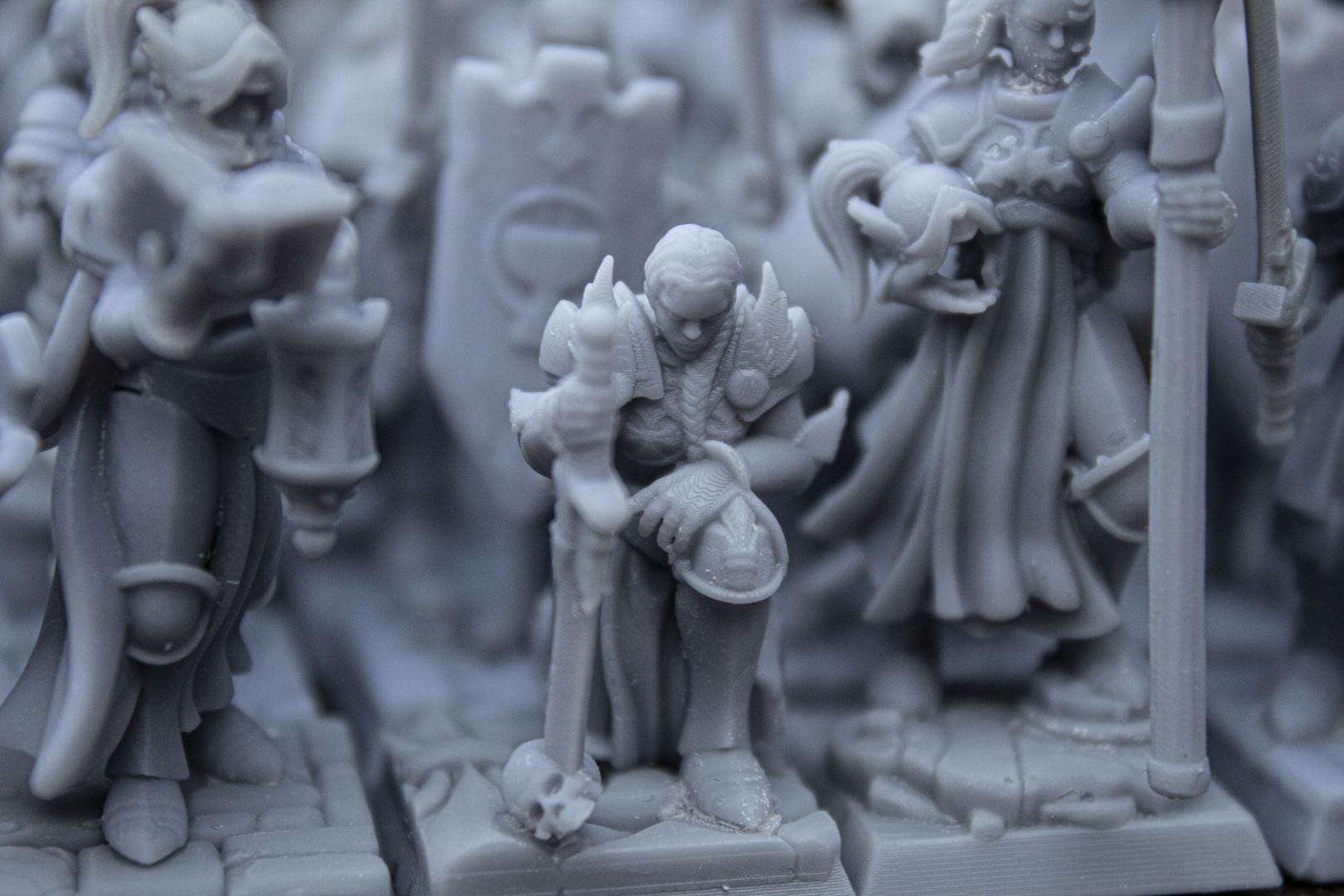 Warriors of the Lady with Command Group 10 multipart models Highland Miniatures Various Scales (US tariffs are pre-paid by us)