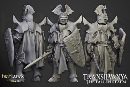 Vampire Neophytes Unit with Command Group 10 models Highland Miniatures Transilvanya Undead Various Scales (US tariffs are pre-paid by us)
