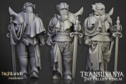 Vampire Neophytes Unit with Command Group 10 models Highland Miniatures Transilvanya Undead Various Scales (US tariffs are pre-paid by us)