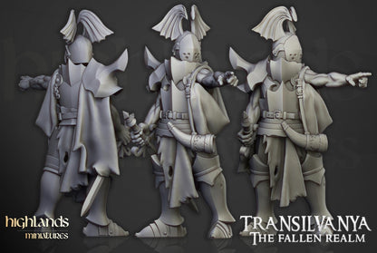 Vampire Neophytes Unit with Command Group 10 models Highland Miniatures Transilvanya Undead Various Scales (US tariffs are pre-paid by us)