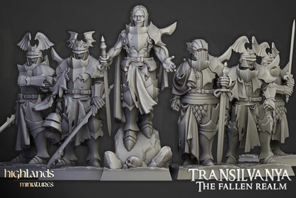 Vampire Neophytes Unit with Command Group 10 models Highland Miniatures Transilvanya Undead Various Scales (US tariffs are pre-paid by us)