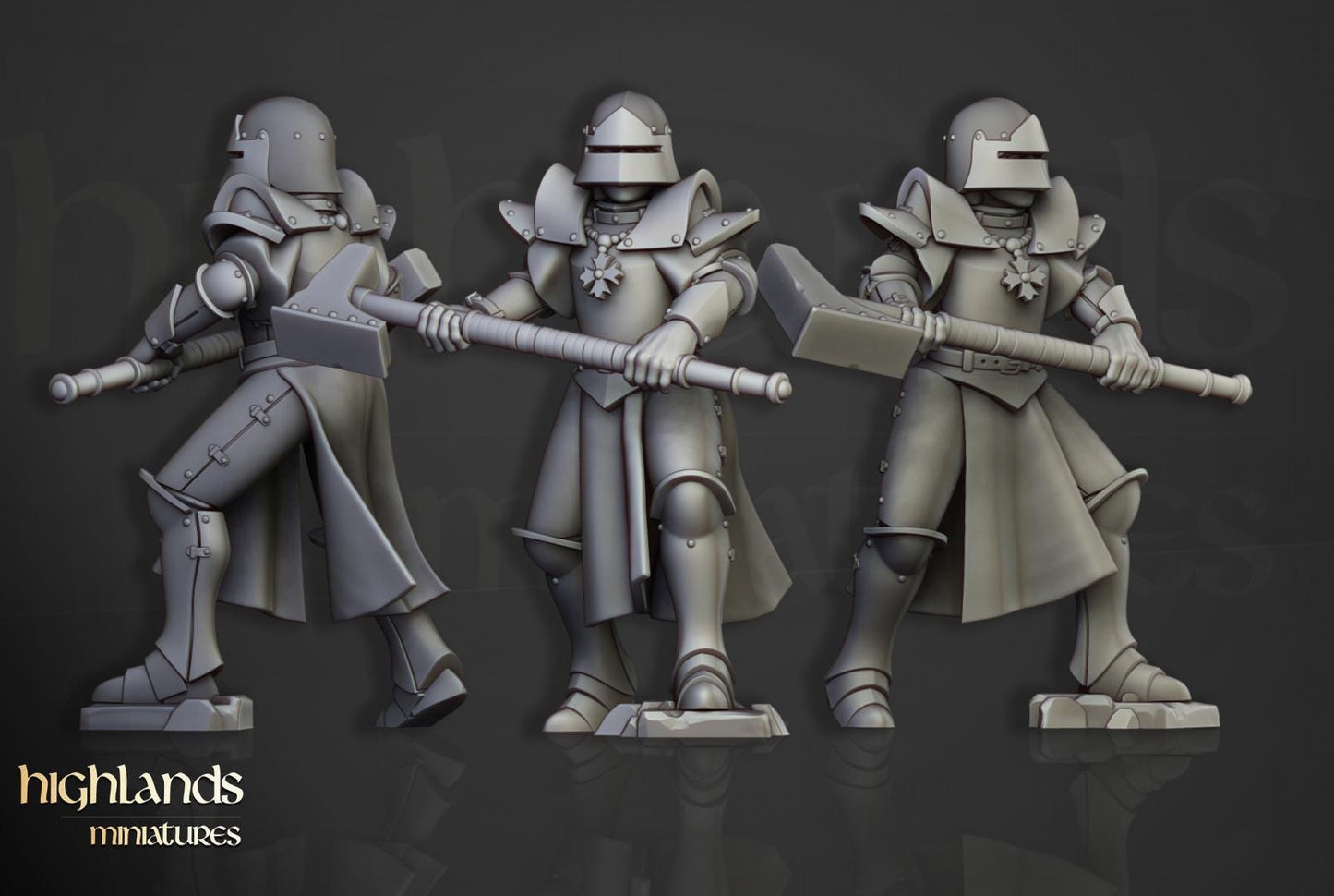 Sisters of Saint Helena 10 multipart models Highland Miniatures Various Scales (US tariffs are pre-paid by us)