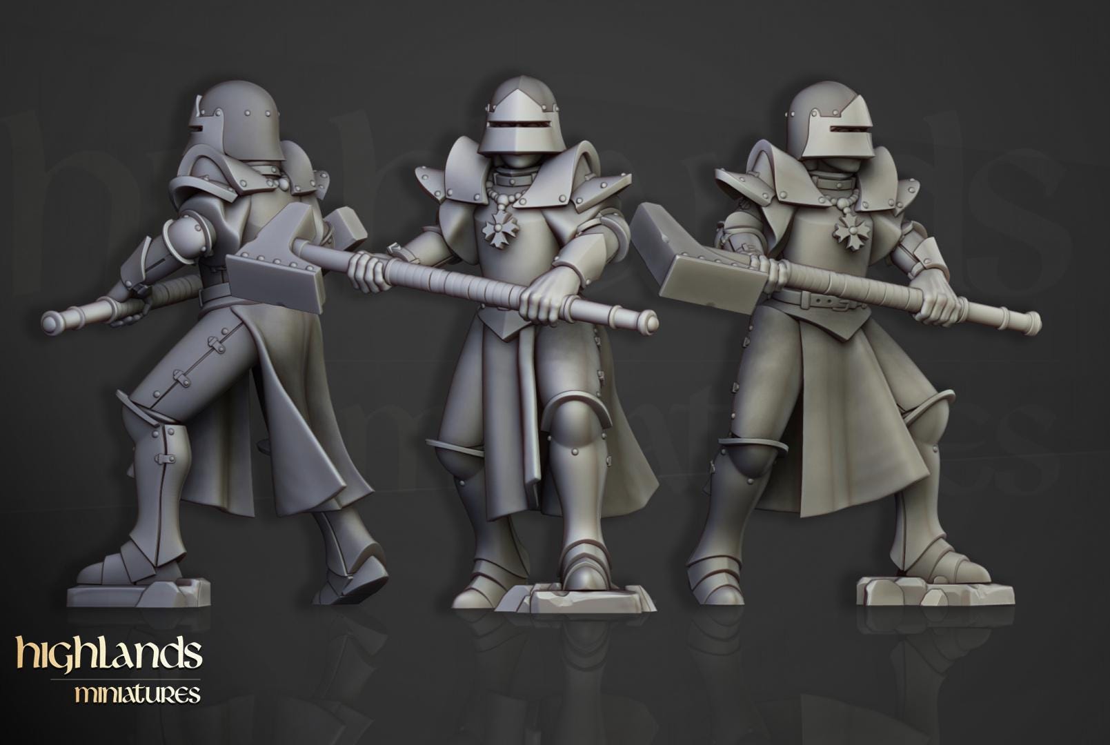 Sisters of Saint Helena 10 multipart models Highland Miniatures Various Scales (US tariffs are pre-paid by us)