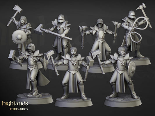 Sisters of Saint Helena 10 multipart models Highland Miniatures Various Scales (US tariffs are pre-paid by us)