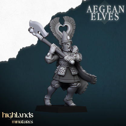 Nemean Lions Aegean Elves with Command Group 10 models Highland Miniatures Various Scales (US tariffs are pre-paid by us)