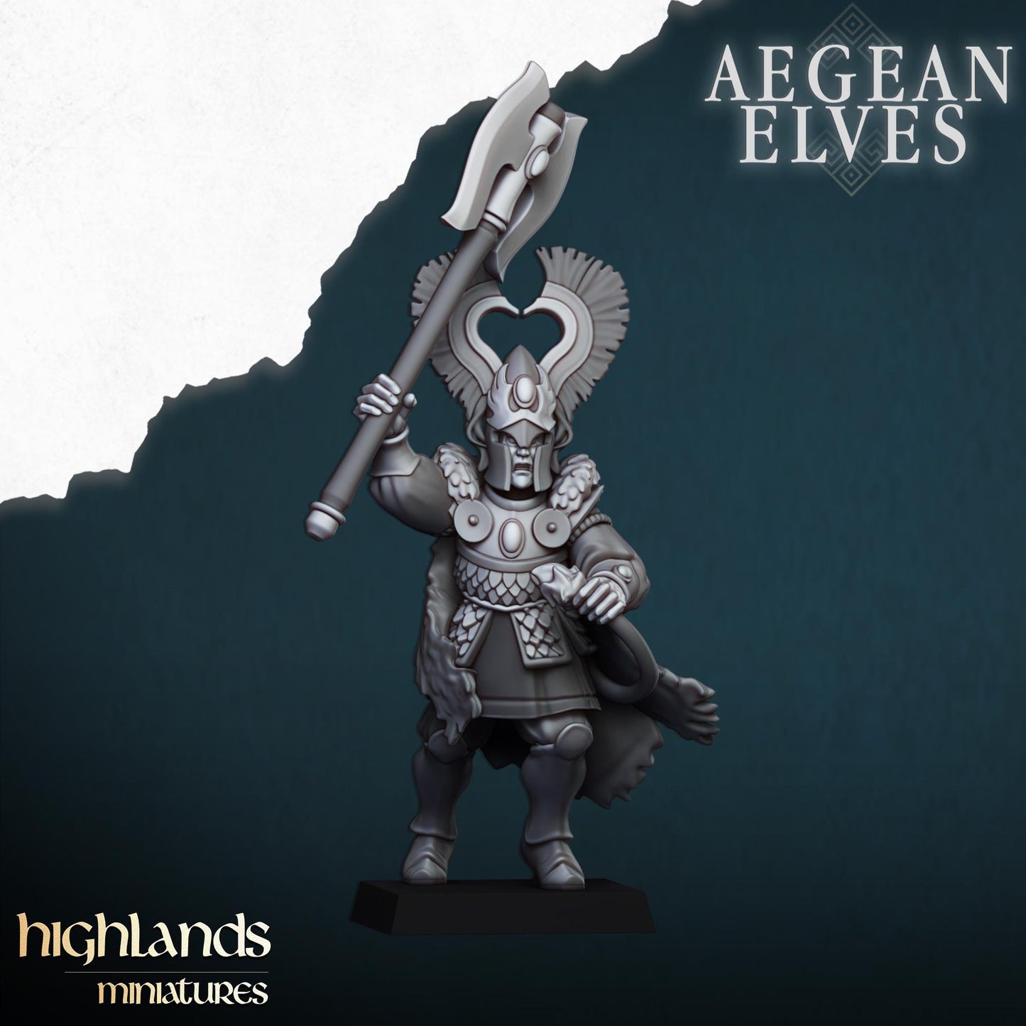 Nemean Lions Aegean Elves with Command Group 10 models Highland Miniatures Various Scales (US tariffs are pre-paid by us)