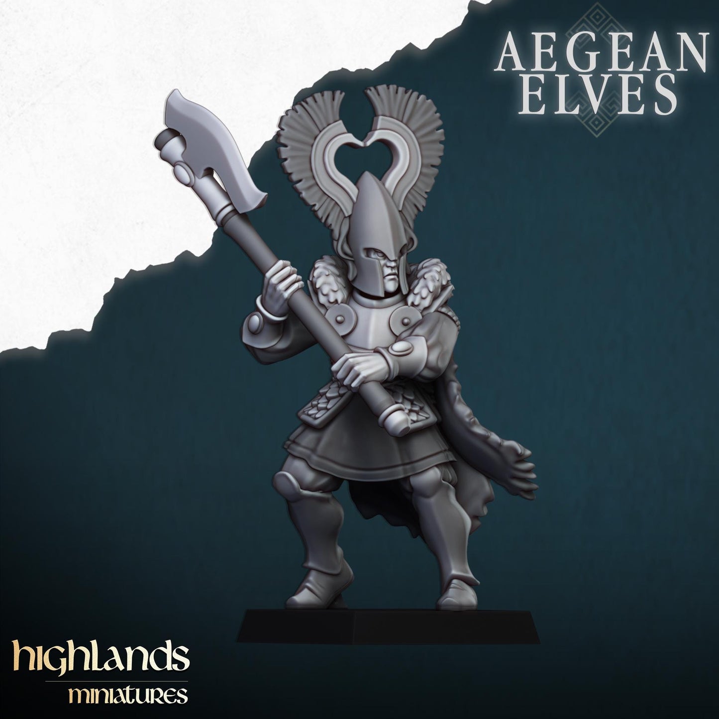 Nemean Lions Aegean Elves with Command Group 10 models Highland Miniatures Various Scales (US tariffs are pre-paid by us)