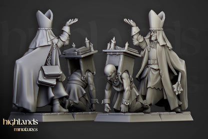 Inquisitorial Band Which Hunters 9 models Highland Miniatures Various Scales (US tariffs are pre-paid by us)