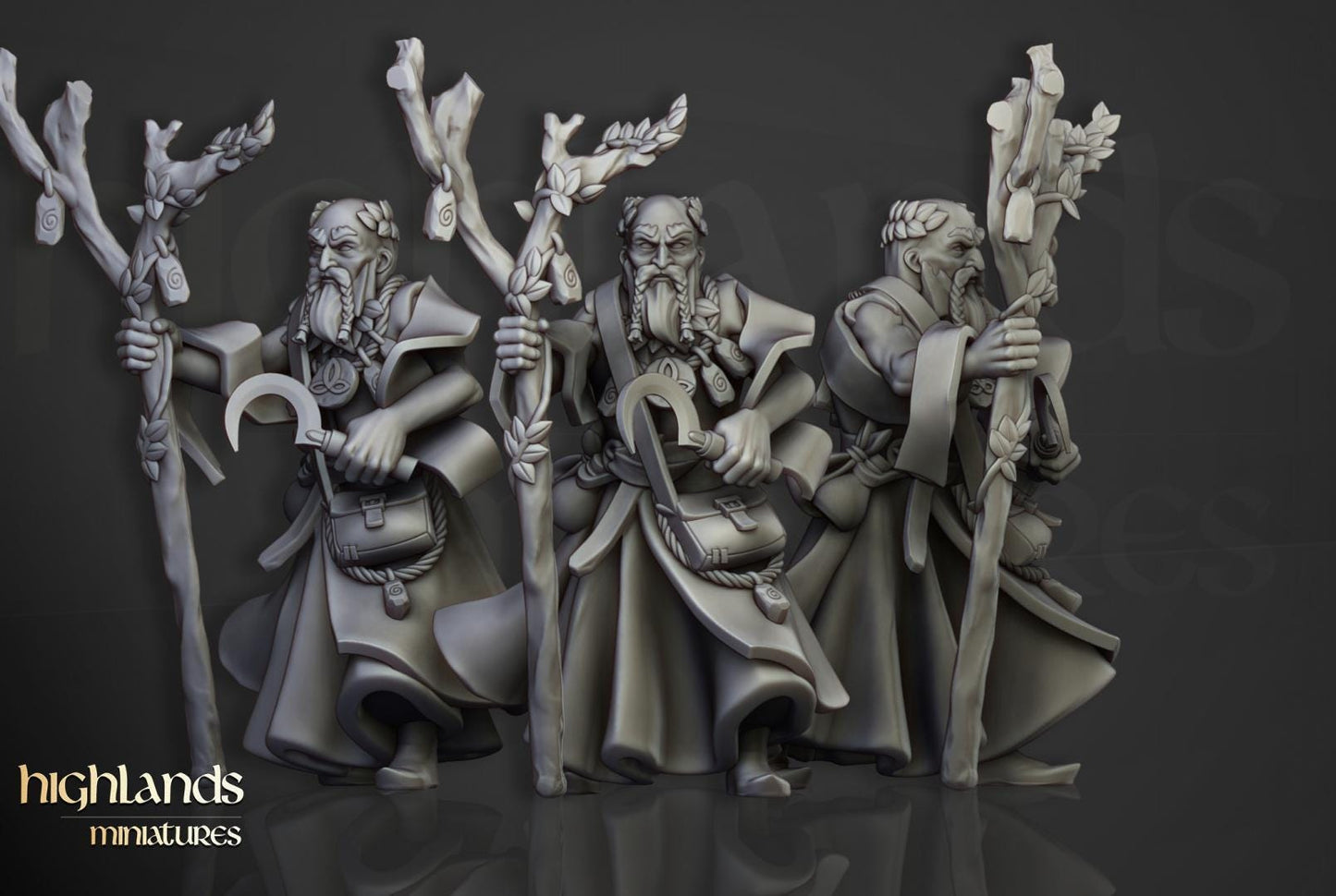 Houses of Magic Wizards Set 8 models Highland Miniatures Various Scales (US tariffs are pre-paid by us)