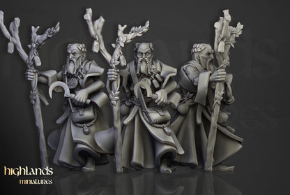 Houses of Magic Wizards Set 8 models Highland Miniatures Various Scales (US tariffs are pre-paid by us)