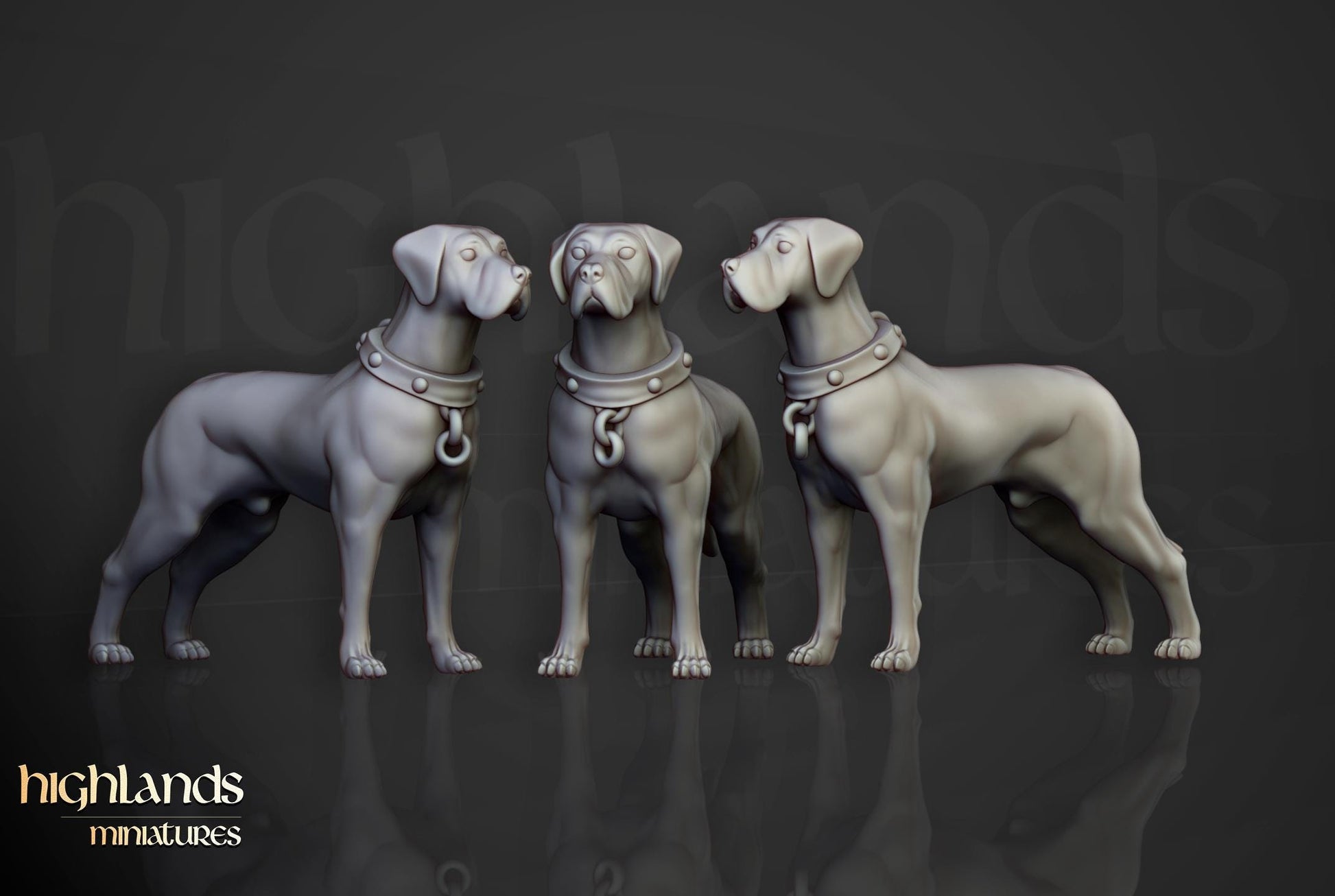 Inquisitorial Band Which Hunters 9 models Highland Miniatures Various Scales (US tariffs are pre-paid by us)