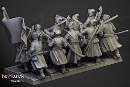 Harbor Strelcy with Command Group 10 models Highland Miniatures Various Scales (US tariffs are pre-paid by us)