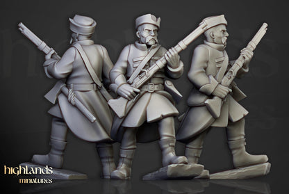 Harbor Strelcy with Command Group 10 models Highland Miniatures Various Scales (US tariffs are pre-paid by us)